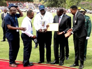 Verify Engineering Team Receiving Awards
